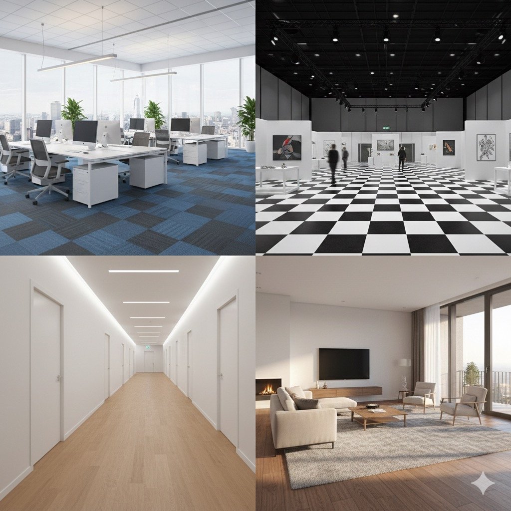 奧揚地毯-四大場域解決方案